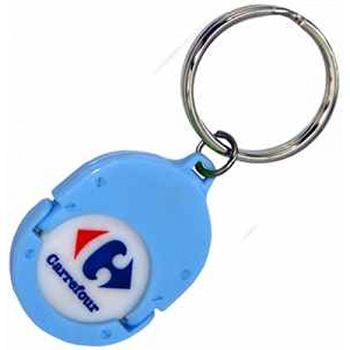 Porte clés jetons PVC EC1
